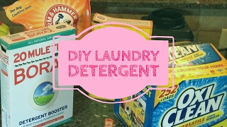 Making Cheap & Easy DIY Laundry Detergent
