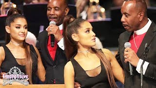 Ariana Grande was touched inappropriately | Bishop Charles Ellis apologizes