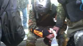 Жесть парню оторвало руку.