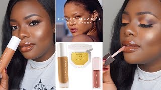 RIHANNA FENTY BEAUTY First Impression / Review For Dark Skin