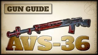 AVS-36 Stats & Best Class Setups | CoD WW2 Gun Guide #44