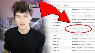 REACTING TO THE LINKS FANS SENT ME!