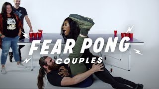 Couples Play Fear Pong (Georgina & Machias vs. Ava & Joshuah) | Fear Pong | Cut