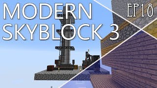 Ep18. Перегонная башня, фарм эктоплазмы и солнечная панель. Modern Skyblock 3: Departed Gated Mode