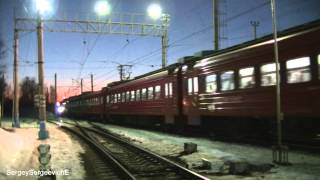 Электропоезд ЭД4М-0377 Аэроэкспресс
