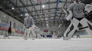 Хоккейные вратари на сборах в GOALKEEPERS Elite Camp 2016