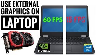 How to Connect External PC Graphics Card to Laptop (no thunderbolt port required) Egpu Setup