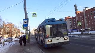Новинка! Троллейбус Санкт-Петербурга 8-134: ПТЗ-210 б.1946 по №32 (27.02.18)