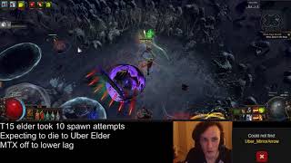 Deathless Uber Elder run on Deadeye Summoner