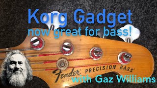 Korg Gadget Now Great For Bass Players!