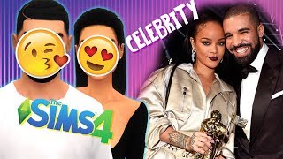 10 MINUTE CELEBRITY CHALLENGE! ? | Drake & Rihanna?! | The Sims 4 CAS