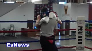 Future Champs Sparring In Oxnard California EsNews Boxing