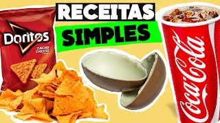 Como fazer Coca-Cola, Doritos e Kinder Ovo em casa! Fácil, barato e rápido :p