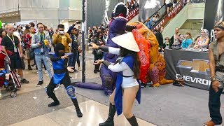 Nobody Parties Like New York Comic Con, Cosplayers Dancing at NYCC 2018