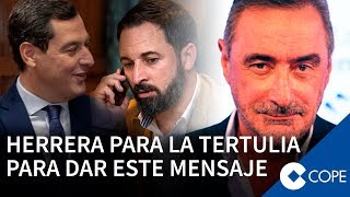 Herrera recibe un mensaje que descifra el futuro de Vox en Andalucía