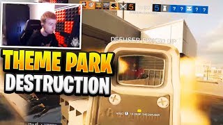 THEME PARK DESTRUCTION - RAINBOW SIX SIEGE
