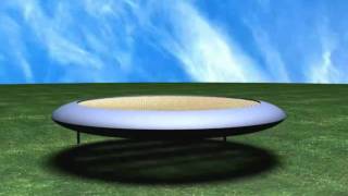 3D Модель, летающей тарелки на эффекте Бифельда-Брауна
