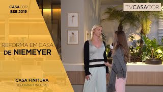Casa integrada inspirada na Casa Manchete de Oscar Niemeyer na CASACOR BSB 2019