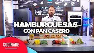 Cucinare TV - "Hamburguesas con pan casero"
