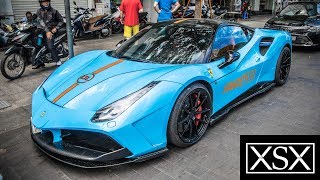 McLaren 720S, Ferrari 488 SVR, McLaren 650S Spider tại "Thiên Đường" Siêu Xe Sài Gòn | XSX