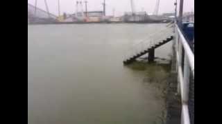 Wildwood Boardwalk Hurricane Sandy 10:52 Am 10/29/12