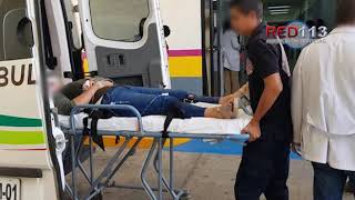 Desbarrancan en Chilchota, hay dos mujeres y un menor lesionados