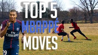 TOP 5 MBAPPE FOOTBALL SKILLS