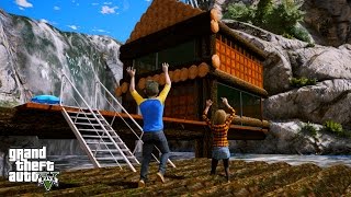 GTA 5 REAL LIFE CHILD MOD#78-CAMPING!
