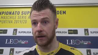 Ivan Zaytsev dopo il match con Ravenna