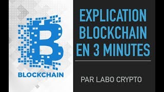 EXPLICATION : BLOCKCHAIN EN 3 MINUTES !!!