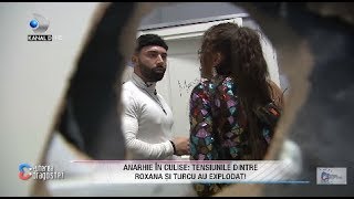 Turcu, batut de Roxana in baie! S-a lasat cu picioare si alte lovituri! Turcu a pus dusul pe ea!