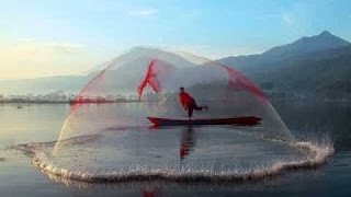 Бросковая сеть-парашют (намет) - как забрасывать кастинговую сеть