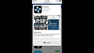 How to Get/Install PSP Emulator on iOS 8.2, 8.3, and 8.4 (NO Jailbreak) PPSSPP + Download Games!