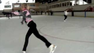 Figure skating Axel time,spins,jumps
