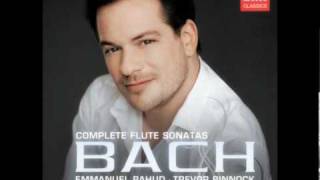 Emmanuel Pahud Bach Sonata in e minor (1/2) Bwv 1034