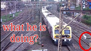 Mumbai Local Train TIME-LAPSE : Watch 20 trains in 16 minutes!!! All types of EMUs INDIAN RAILWAYS