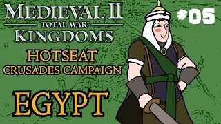 Medieval 2: Total War - Kingdoms Crusades Hotseat Campaign - Egypt - Part Five!