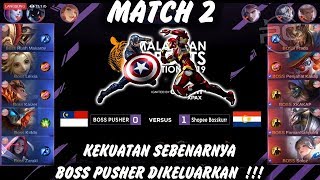 Kekuatan Sebenarnya dikeluarkan !!! Shopee Bosskur vs Boss Pusher Match 2 Malaysian esports 2019