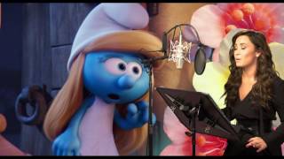 Smurfs: The Lost Village: Demi Lovato "Smurfette" Behind the Scenes Voice Recording