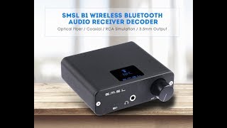 Best Bluetooth Receiver SMSL B1 Bluetooth Receiver APTX