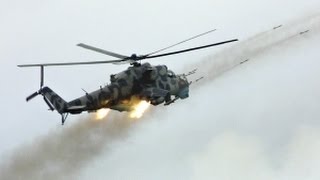 После атаки  российских вертолетов в город аль-Бахса входят правительственные войска
