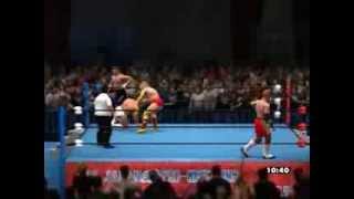 【WWE'13】秋山準＆鈴木鼓太郎 vs テリー・ファンク＆トム・マギー 【Xbox360】