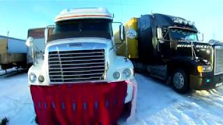 Дальнобой по ДВ, рейс на Сахалин, декабрь 2017