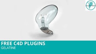 Free C4D Plugins: Gelatine