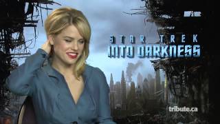 Alice Eve - Star Trek Into Darkness Interview HD
