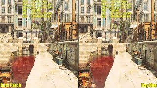 Dishonored 2 Pc Beta Patch Vs Day One GTX 1080 Ultra Frame Rate Comparison