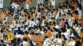 2012.10.07 巨人vs 横浜DeNA　最終戦　全応援歌メドレー　歌詞付