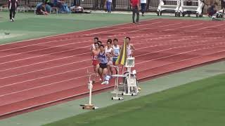 第72回西日本学生陸上競技対校選手権大会　男子800ｍ決勝