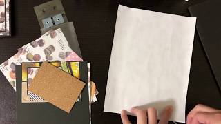 【紙もの】ガゼットバッグ製作【144】