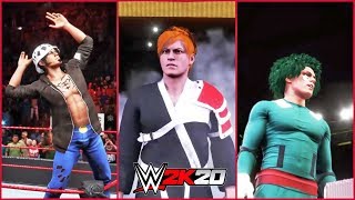 BEST CREATIONS IN THE WORLD!! | WWE 2K20 CAW SHOWCASE: ANIME EDITION!!